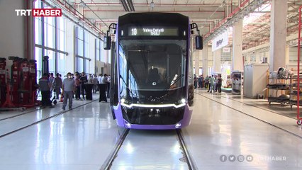 Testi başarıyla geçen yerli tramvay Romanya'ya uğurlandı