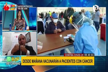 Este sábado 19 iniciará vacunación a pacientes oncológicos: conozca los protocolos a seguir