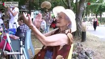 Mit 99 auf der Tanzfläche: So feiern spanische Senioren den Impferfolg