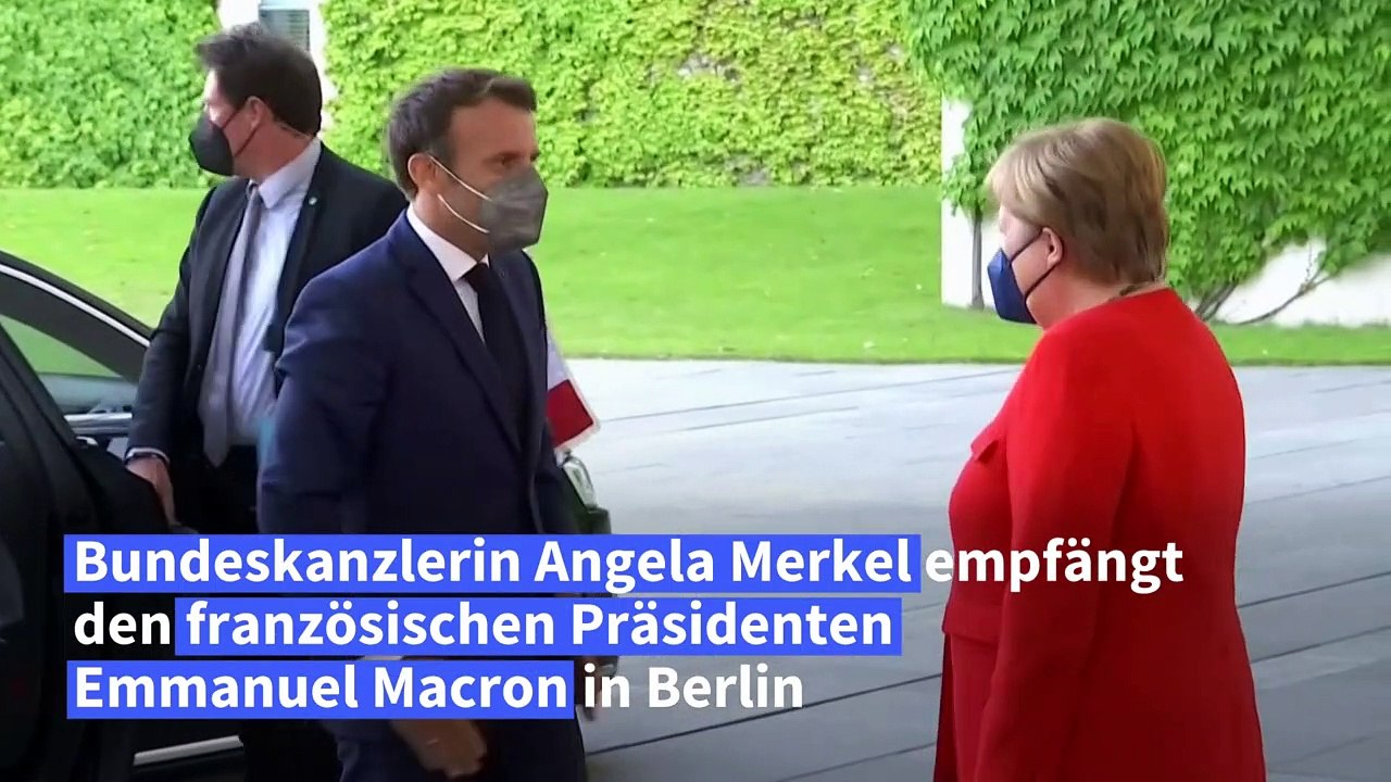 Merkel empfängt Macron zu Vorbereitung auf EU-Gipfel