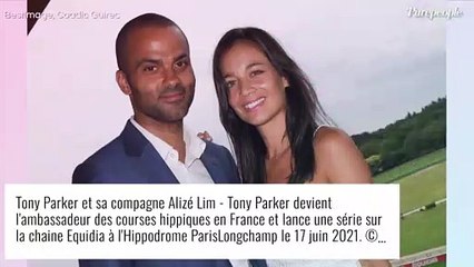 Tony Parker se lance un nouveau défi, soutenu de près par Alizé Lim... et sa belle-mère !