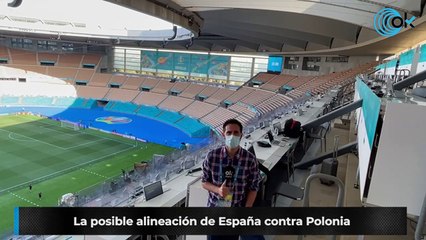 La posible alineación de España contra Polonia