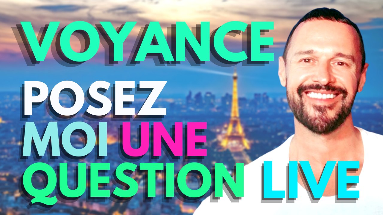 PARIS VOYANCE LIVE avec RAPHAEL PATHÉ THE WORLDS MEDIUM Amour, Travail, Argent, Santé ? Préparez vos questions : Raphaël The Worlds Medium réponds à toutes vos questions dans ce live en direct.