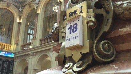 El Ibex 35 cae hoy un 1,8 % y pierde el nivel de los 9.100 puntos