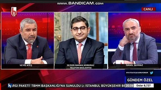 Veysi Ateş canlı yayında Sezgin Baran Korkmaz ile karşı karşıya geldi!