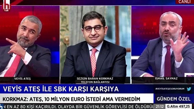 Yayında gerginlik: Sezgin Baran Korkmaz tekrar bağlandı; Aşağılık herif; gözümün içine baka baka yalan söylüyor