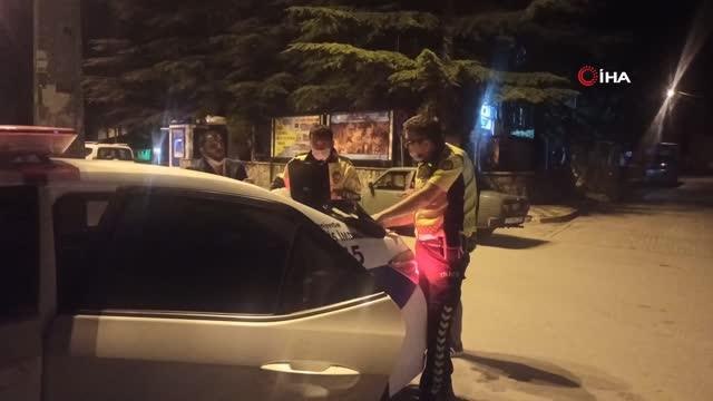 Trafik ekiplerinden alkol denetimi