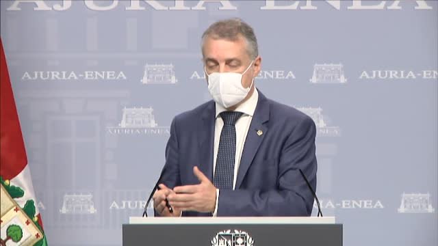 Urkullu afea a Sánchez las formas del anuncio del fin de la mascarilla en exteriores