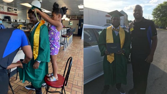 Waffle House Staff Helps Coworker Attend High School Graduation