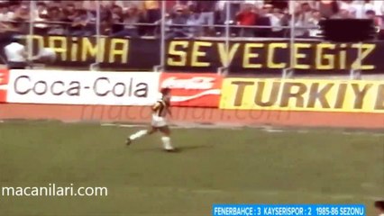 Fenerbahçe 3-2 Kayserispor [HD] 01.09.1985 - 1985-1986 Turkish 1st League Matchday 1