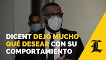 Luis Dicent dejó mucho qué desear con su comportamiento, dice Camacho