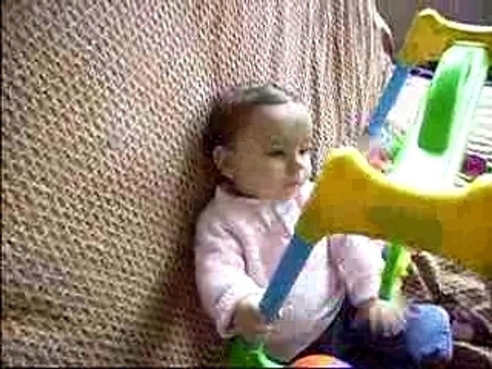 Faustine en pleine action