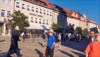 Jörg Urban (AfD Sachsen) - Kamenz, Markt, 17.06.2021 - Eröffnung Kundgebung "Tag der Freiheit"