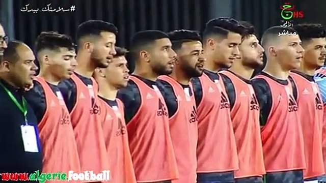 Amical : ALGERIE 5 - LIBERIA 1 ( les buts et les réactions de Amoura et de Bougherra)