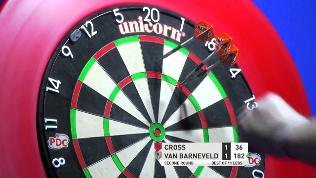 Raymond Van Barneveld vs Rob Cross / Second Round / PDC Super Series Day Three 2021