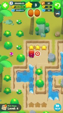 Gameplay Bobby's Garden Carrot Harvest # First steps stage - levels( 1-10).