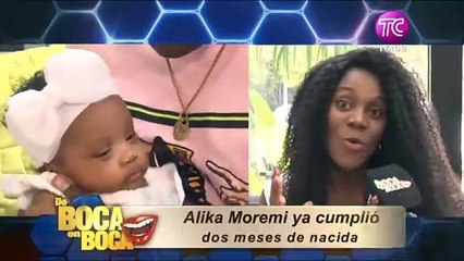 Erika Valencia y Kevin Mina regresaron a Ecuador con su hija en brazos