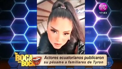 El actor Tyron Andrade falleció ayer en Perú