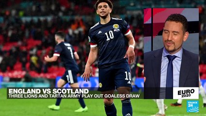 Scotland hold England to goalless draw in Euro 2020 clash at Wembley
