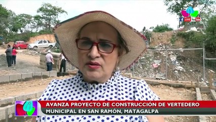 Avanza proyecto de construcción de vertedero municipal en San Ramón, Matagalpa