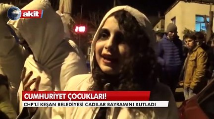 CHP'den 'Cadılar Bayramı' kutlaması!