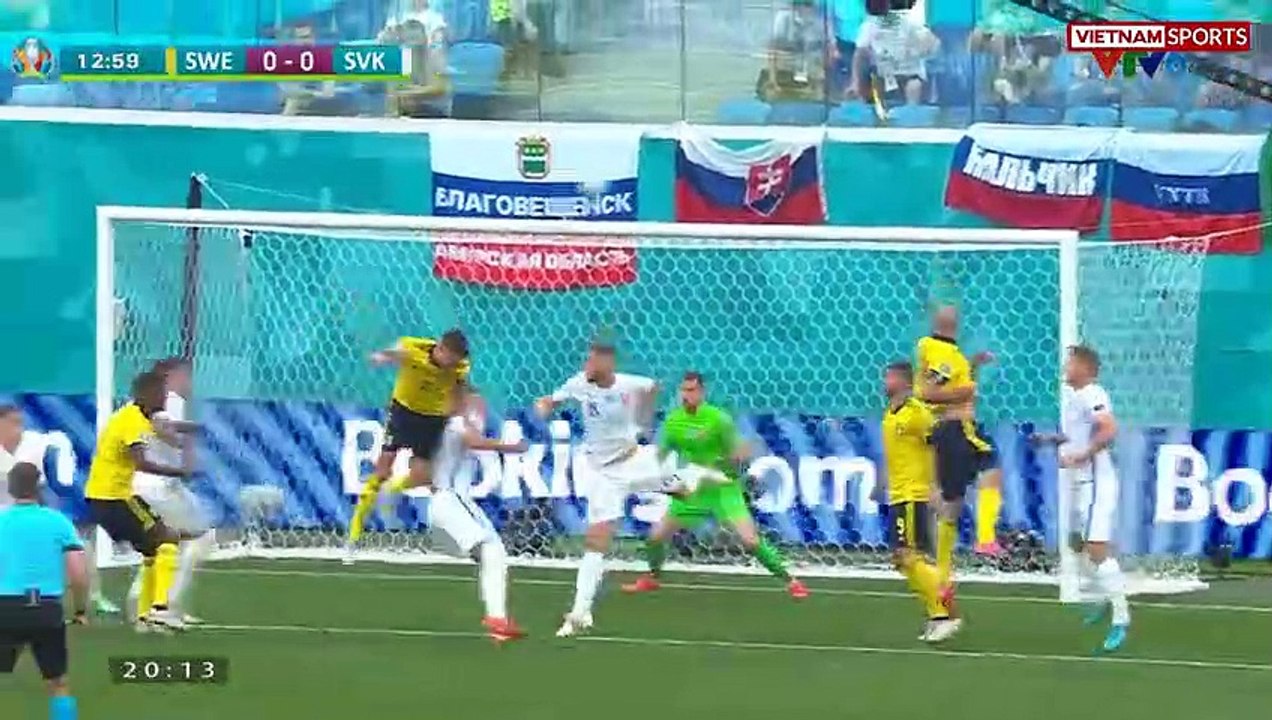 Highlights Sweden vs Slovakia | EUFA Euro 2020