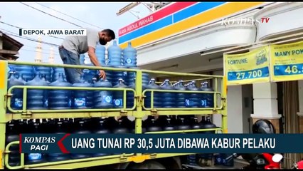 Kawanan Perampok Bersenjata Tajam Gasak Minimarket di Depok