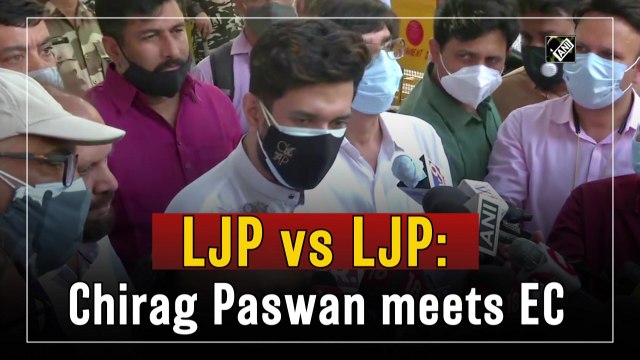 LJP vs LJP: Chirag Paswan meets EC