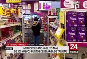 Habilitan más de 300 puntos de recarga para tarjetas del Metropolitano y Corredores Complementarios