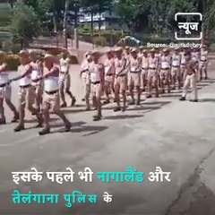 Nagaland Policemen Parade To The Tune Of Hindi Classic ‘Dhal Gaya Din’