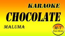 Karaoke - Chocolate - Maluma - Instrumental Lyrics Letra