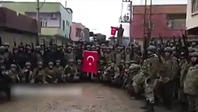 Silopi'yi komando marşıyla inlettiler
