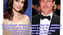 Angelina Jolie Says 3 of Her Kids Wanted to Testify Against Brad Pitt