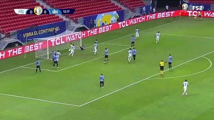 Copa America Argentina 1-0 Uruguay - Guido Rodriguez goal
