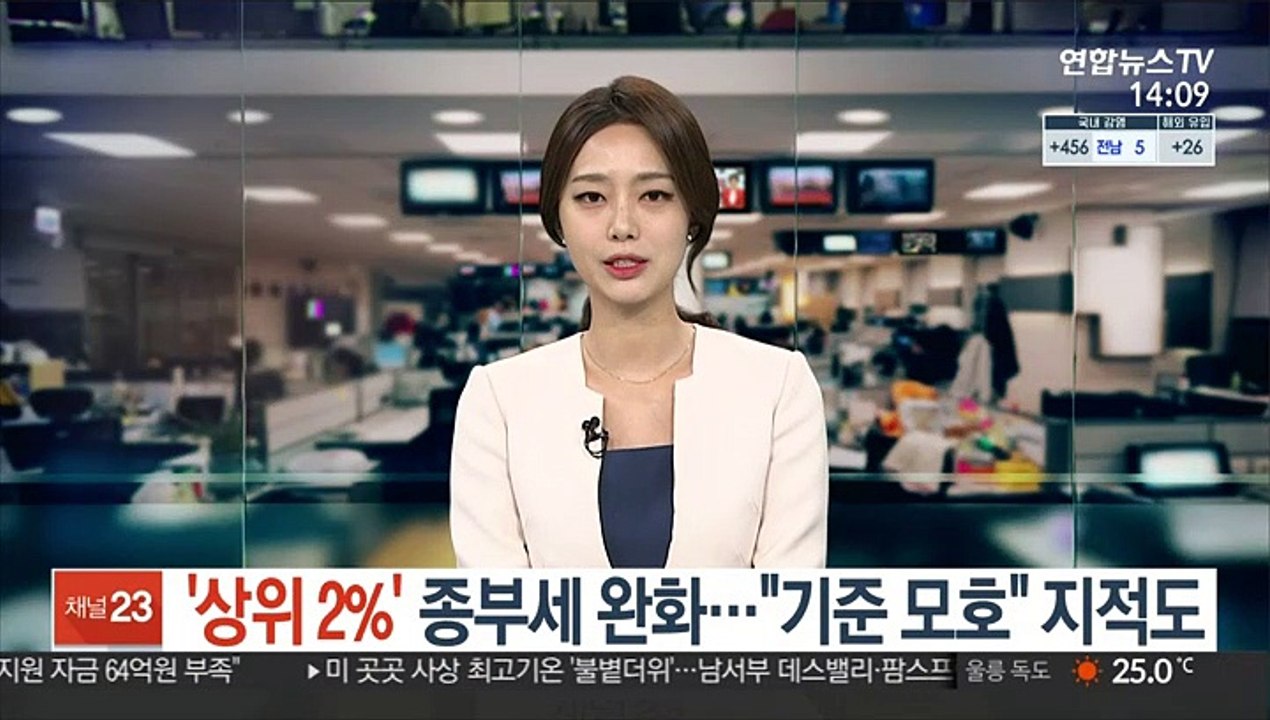'상위 2%' 종부세 완화…"기준 모호" 지적도