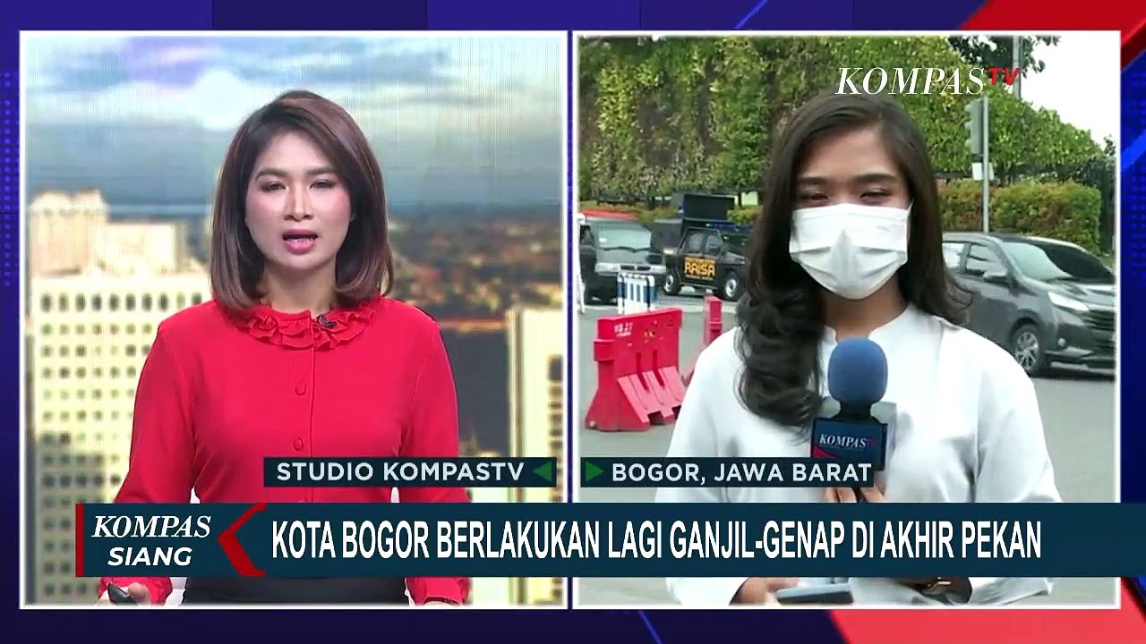 Pemkot Bogor Berlakukan Aturan Ganjil Genap Tiap Akhir Pekan