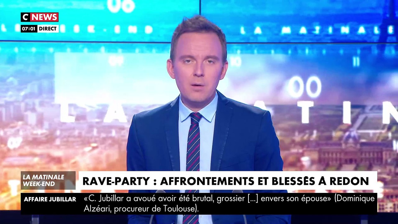 Ille-et-Vilaine : Les images des violents affrontement cette nuit à Redon entre des centaines de policiers et des fêtards - Un jeune homme a eu la main arrachée lors des incidents