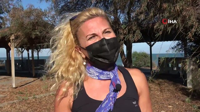 Koruma altına alınan Alata Sahili'nde deniz kaplumbağaları güvende