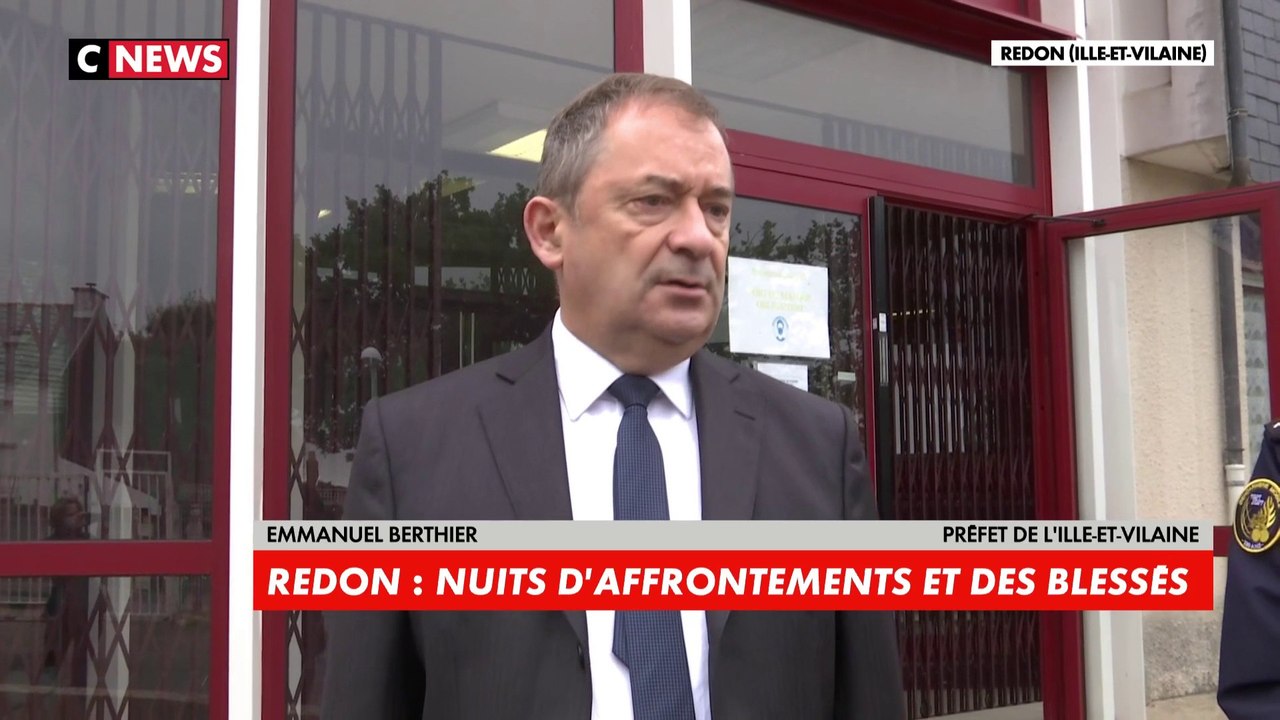 Emmanuel Berthier, préfet d'Ille-et-Vilaine : à Redon, où se tenait une rave party, «les affrontements (avec les gendarmes) ont duré plus de sept heures»
