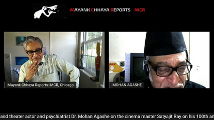 Mayank Chhaya speaks with Dr Mohan Agashe, film and stage actor | SAM CONVERSATION