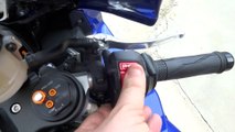 Первый запуск двигателя моего нового Yamaha YZF-R1 Navy Blue (2021)