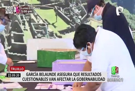 García Belaunde sobre elecciones: El jurado tiene que definirse lo más pronto posible, pero con una verdad electoral