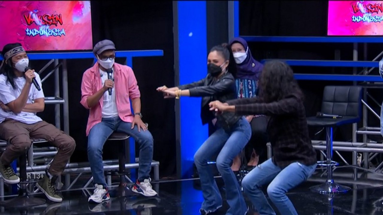 Vaksin Slank untuk Indonesia - Keseruan Yuni Shara dan Kaka Slank Berolahraga