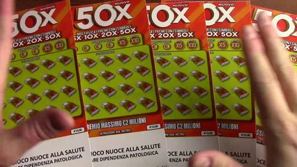 GRATTA E VINCI con lo sdoppiamento dei 50X
