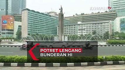 Potret Sepi Bundaran HI di Akhir Pekan (19/6)