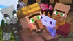 Axolotl & Villager - FULL Animation - Minecraft Animation