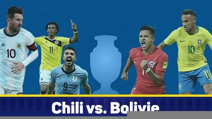 Copa America - Le Chili assure le minimum contre la Bolivie