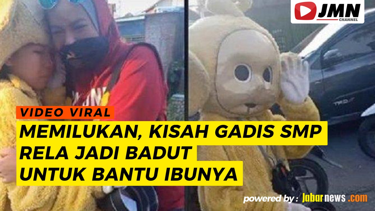 REPORTASE - MEMILUKAN, KISAH GADIS SMP JADI BADUT UNTUK BANTU IBUNYA