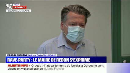 Rave-party: le maire de Redon estime que certains participants "étaient là pour en découdre" avec les forces de l'ordre