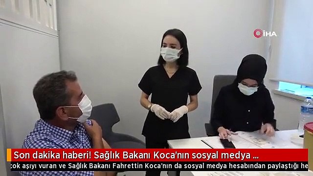 Son dakika haberi! Sağlık Bakanı Koca'nın sosyal medya hesabından paylaştığı aşı rekortmeni hemşire konuştu: Mutlu oldum, heyecanlandım